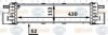 BEHR HELLA SERVICE 8ML 376 723-191 Intercooler, charger